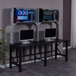 电竞桌电脑台式桌情侣双人家用卧室网吧游戏电脑桌椅组合套装桌子-阿里巴巴