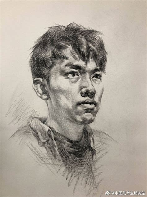 非主流素描头像