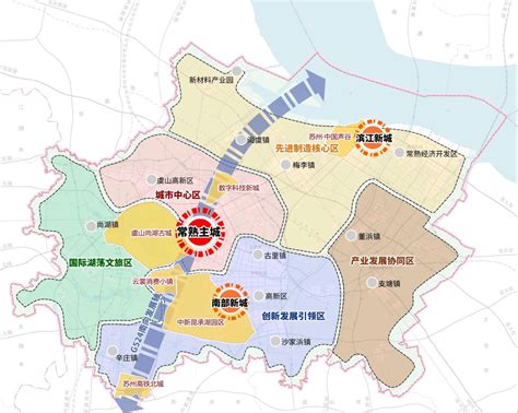 常熟市地图图片