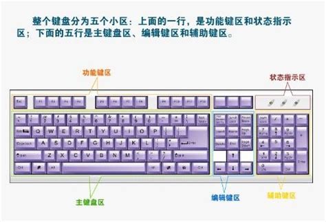 电脑键盘功能有哪些？电脑键盘功能介绍图解详细分析 - 系统之家