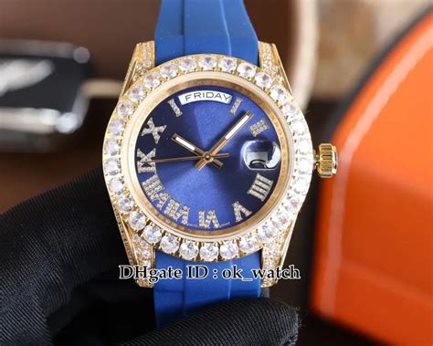 New Version 40mm Date Automatic Blue Dial Mens Watch 228348 228345 ...