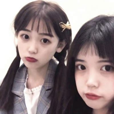 双人合照温柔女生头像