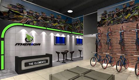 波兰VÈLO7自行车商店-设计案例-建E室内设计网