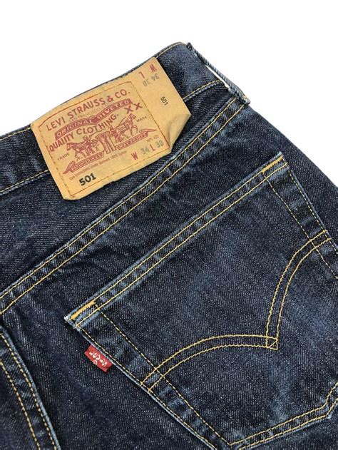 Levis 501 Original Fit Jeans One Wash | 80s Casual Classics