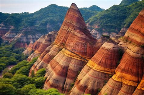 丹霞地貌图片