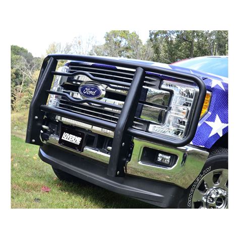 Luverne 341723-341722 2" Txt Blk PC Tubular Grille Guard for 17-19 Ford ...