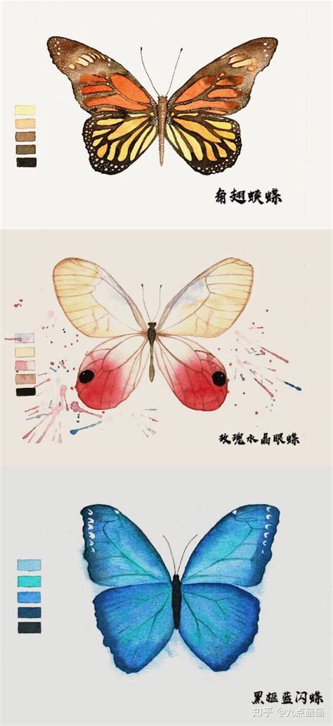 蓝蝴蝶|纯艺术|绘画|小仟仟 - 原创作品 - 站酷 (ZCOOL)
