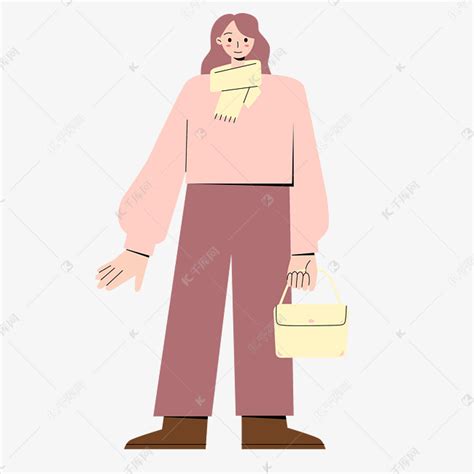 非主流头像穿粉衣服