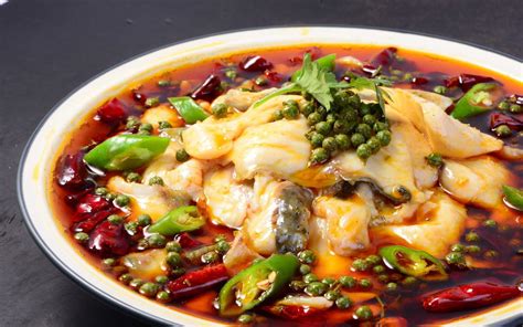 水煮活鱼,中国菜系,食品餐饮,摄影,汇图网www.huitu.com