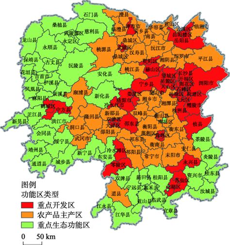基于主体功能区划的湖南省乡村转型发展评价