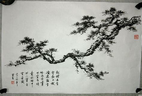 国画：松树的各种画法「图解」-搜狐大视野-搜狐新闻