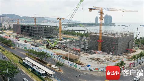 看见未来的三亚丨坐拥208米三亚在建最高建筑 三亚大悦城综合体项目再提速-新闻中心-南海网