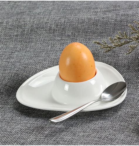 陶瓷蛋托 方形鸡蛋杯 蛋形蛋托 西餐鸡蛋碟 星级酒店餐具-阿里巴巴