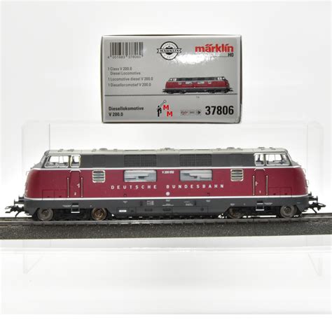 Märklin 37806, Diesellokomotive V 200.0 der DB, mfx, Sound, Epoche III ...