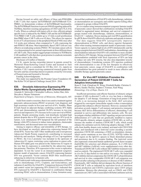 (PDF) 639. Oncolytic Adenovirus Expressing IFN Alpha Works ...