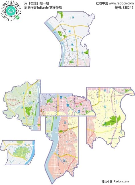 长沙市行政区划地图：长沙市辖6个市辖区、2个县级市、1个县分别是哪些？