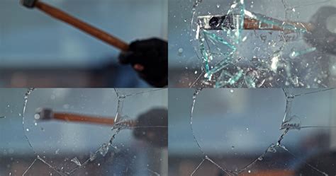 破碎的玻璃 破裂纹理上的变形镜子, 砸碎窗户或损坏的汽车挡风玻璃通过子弹 3D 尖锐破坏碰撞粉碎冰面. 逼真的修复裂缝孔隔离矢量集