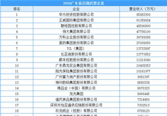 2022年广西民营企业100强排行榜（附榜单）-排行榜-中商情报网