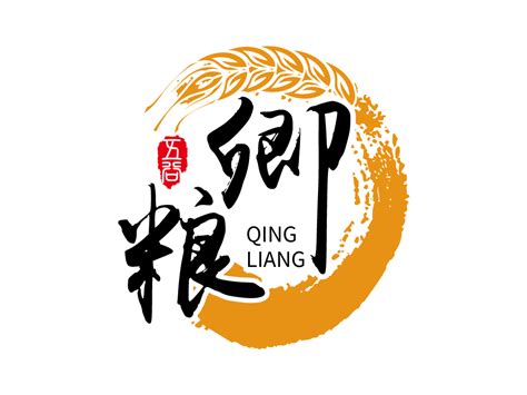 麦穗LOGO粮食LOGO设计图片下载_红动中国