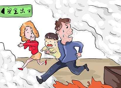 安全漫画 | 火灾逃生法则专题——家庭火灾-上海固银实业有限公司