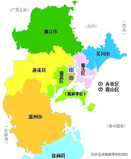 湛江在哪个省 湛江到潮州多少公里 - 汽车时代网