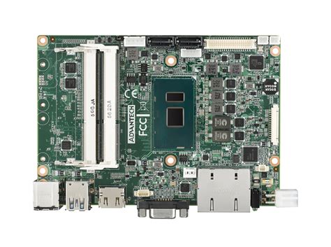 MIO-5272 - 第六/七代 Intel Core-U系列 超极本CPU 低功耗3.5寸单板电脑 - 研华