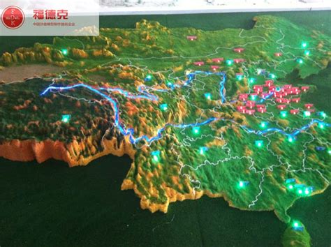 壁挂式光电立体沙盘中国地形图-阿里巴巴