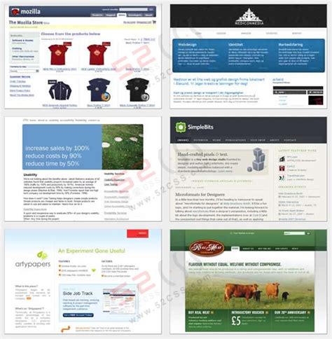 {WEB标准}Web2.0网站十五个显著的流行风格_div+css布局教程