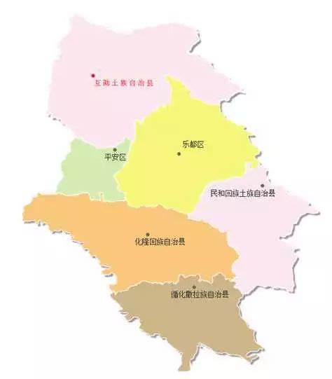 海东市地图图片