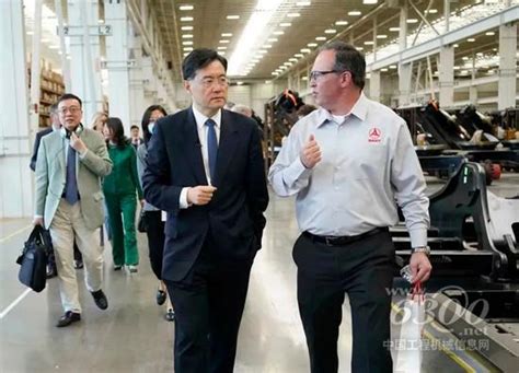 重磅！中国驻美大使秦刚访问三一美国 - 行业动态 - 资讯中心 - 工程机械信息网