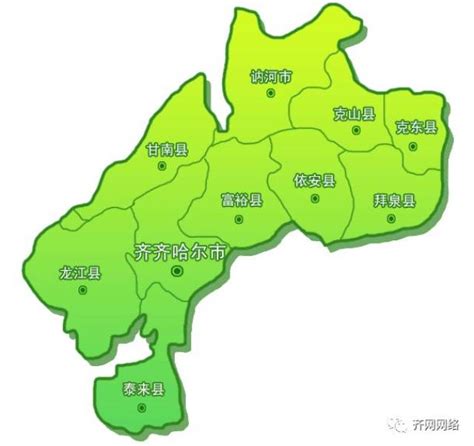 黑龙江省政区地图高清 - 黑龙江省地图 - 地理教师网