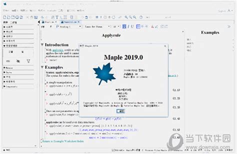 maple软件官方下载|Maplesoft Maple V2019 官方最新版 下载_当下软件园_软件下载