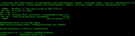 powershell + Invoke-Mimikatz.ps1获取系统密码_powershell读取本地密码-CSDN博客