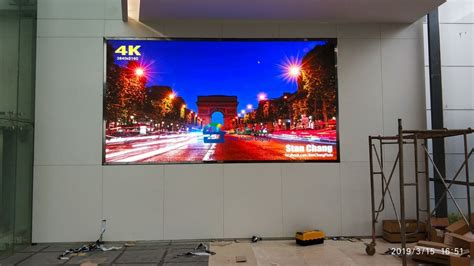 武汉华星光电厂内P2显示屏交付使用 - 公司新闻 - 武汉大视界显示技术有限公司