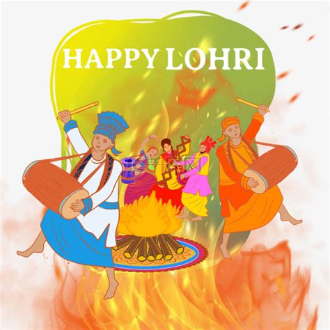 lohri印度节日跳舞素材图片免费下载-千库网