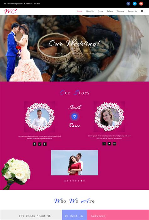 婚纱婚礼网站设计_KING视界-站酷ZCOOL
