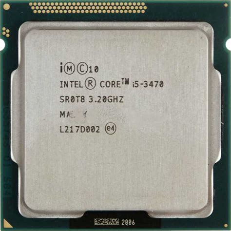≫ Intel Core i5-3470 vs Intel Core i5-3470S: What is the difference?