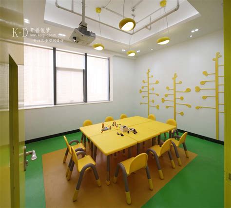 少儿培训机构|空间|室内设计|蜜蜂莹莹 - 临摹作品 - 站酷 (ZCOOL)