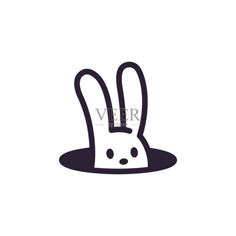 兔子,洞,魔术,小兔子,野兔正版矢量图素材下载_ID:165490030 - Veer图库