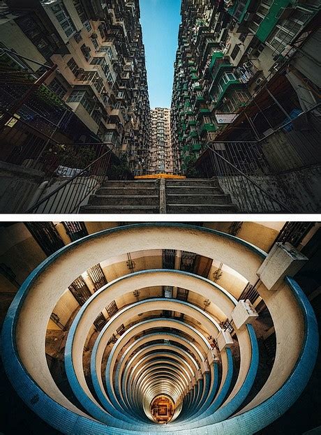 澳大利亚摄影师镜头中的香港筒子楼