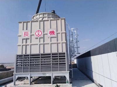 青岛中集集装箱冷却塔案例-山东朗峰环保设备有限公司