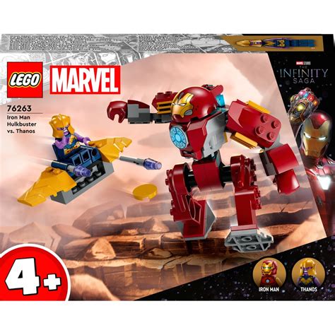 LEGO Marvel 76263 Iron Man Hulkbuster Vs. Thanos Set | Smyths Toys UK