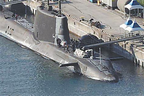 英国核潜艇提前抵达韩国港口 全体艇员接受新冠病毒检测-新闻频道-和讯网