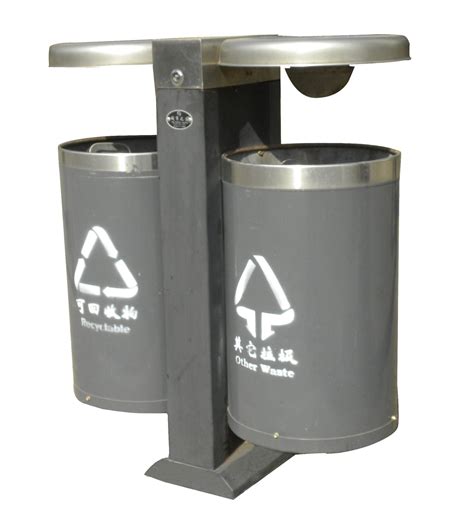 批发双色分类玻璃钢垃圾箱HT-BLG2320_提供玻璃钢垃圾桶图片/参数/报价-环泰桶业!