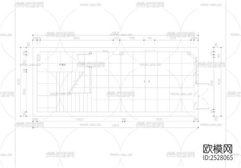 平湖国际箱包城CAD施工图-免费3dmax模型库-欧模网