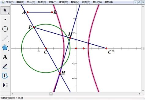 几何画板演示过椭圆上一点作切线-几何画板网站