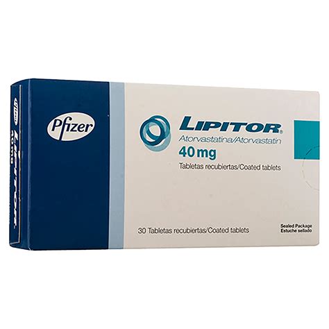 Comprar Lipitor Pfizer 40 Mg X 30 Tabletas | Walmart Guatemala