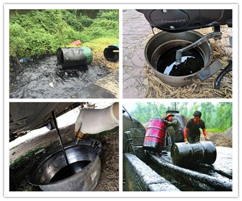 废机油提炼柴油设备是怎么处理废机油的_行业新闻