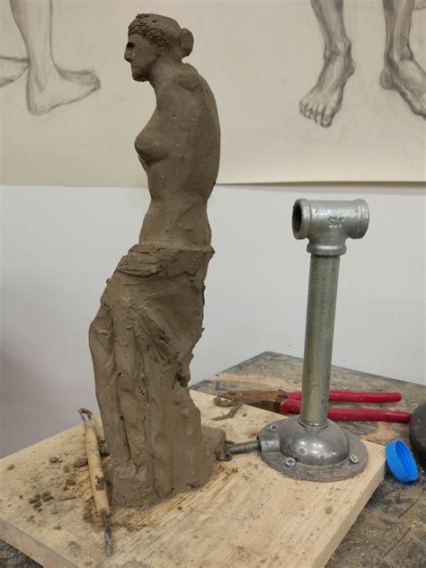 维纳斯雕——塑制作历程图集|纯艺术|雕塑|Asa_1969 - 原创作品 - 站酷 (ZCOOL)