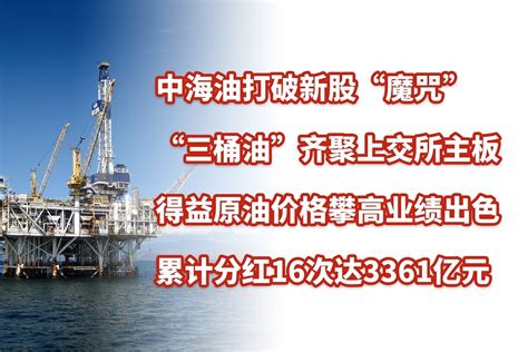 中海油打破新股“魔咒”，“三桶油”聚齐！累计分红达3361亿元！_凤凰网视频_凤凰网